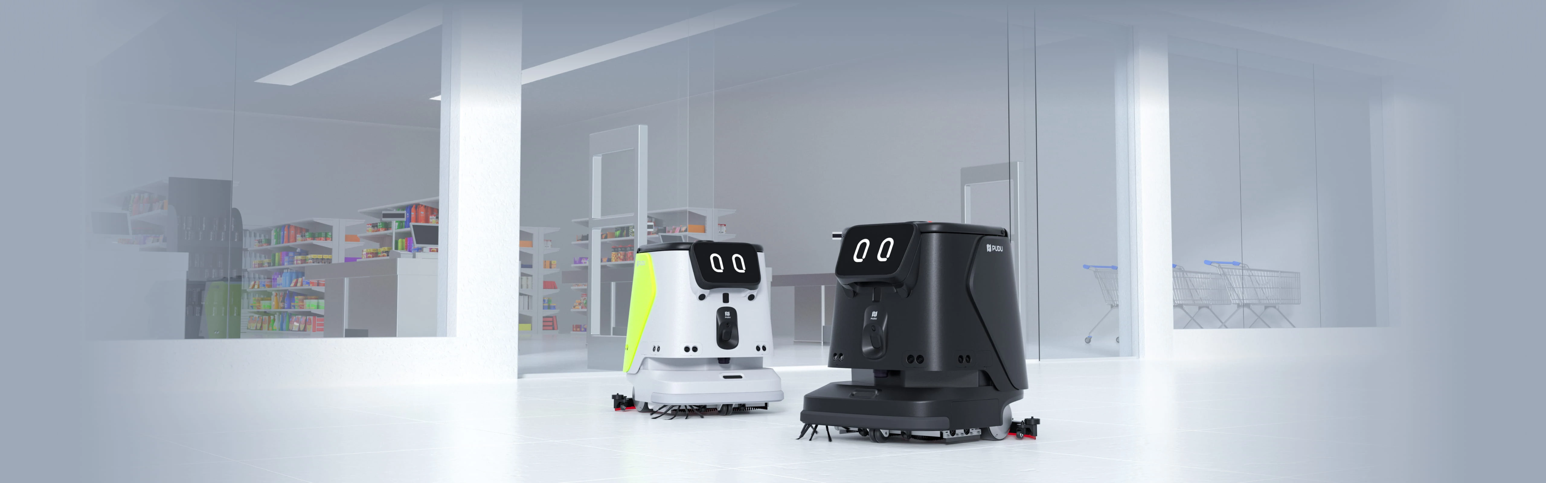 PUDU CC1 Pro - Advanced Commercial Cleaning Robot for Armenia