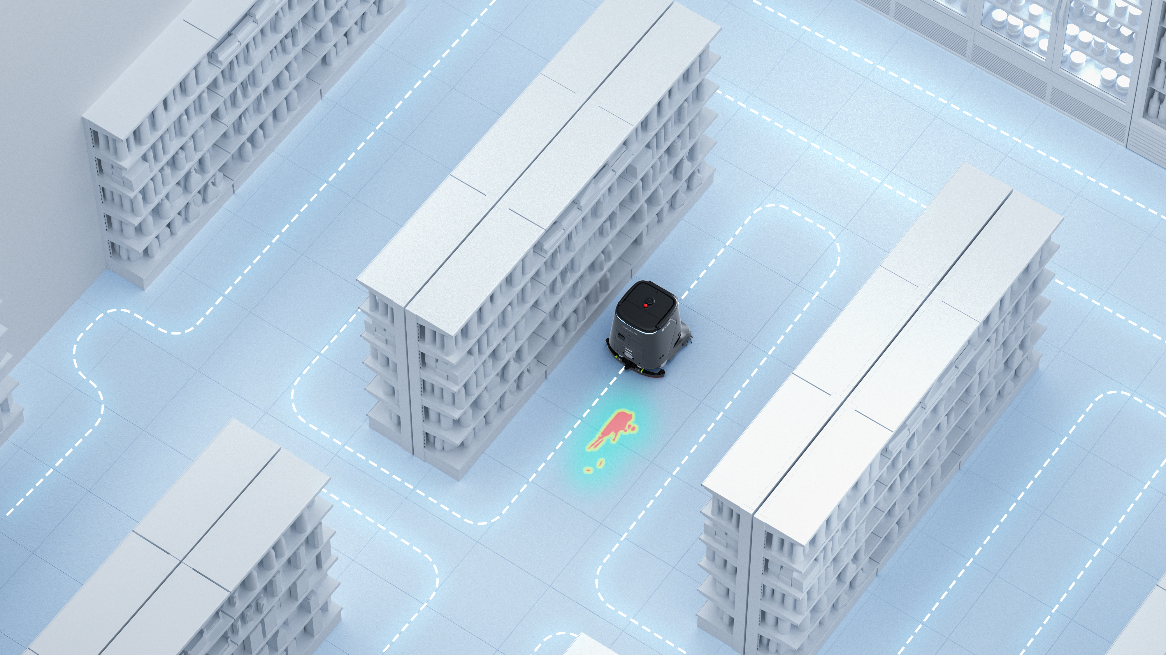 Heat Map Technology - Cleaning Robot